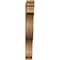 Ekena Millwork Funston Traditional Rough Sawn Bracket, Western Red Cedar, 4"W x 32"D x 32"H BKT04X32X32FST01RWR - alternate 3